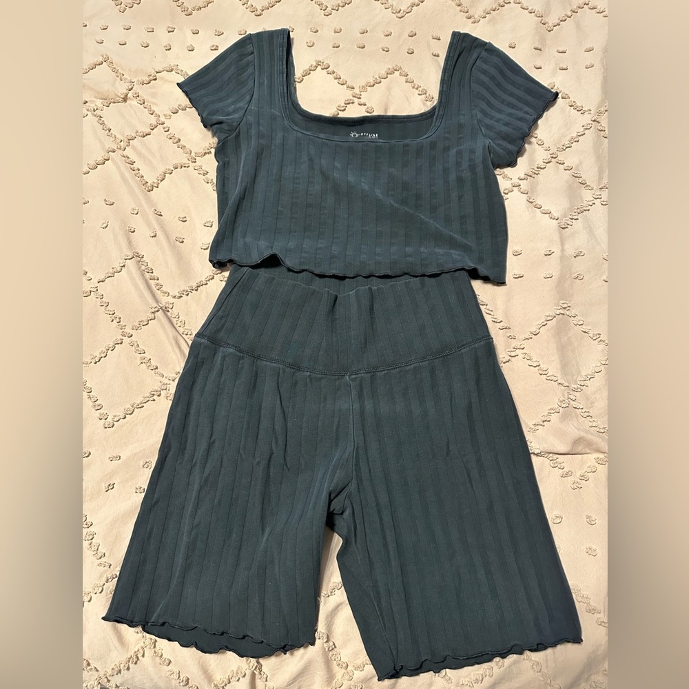 Offline by Aerie ribbed set
